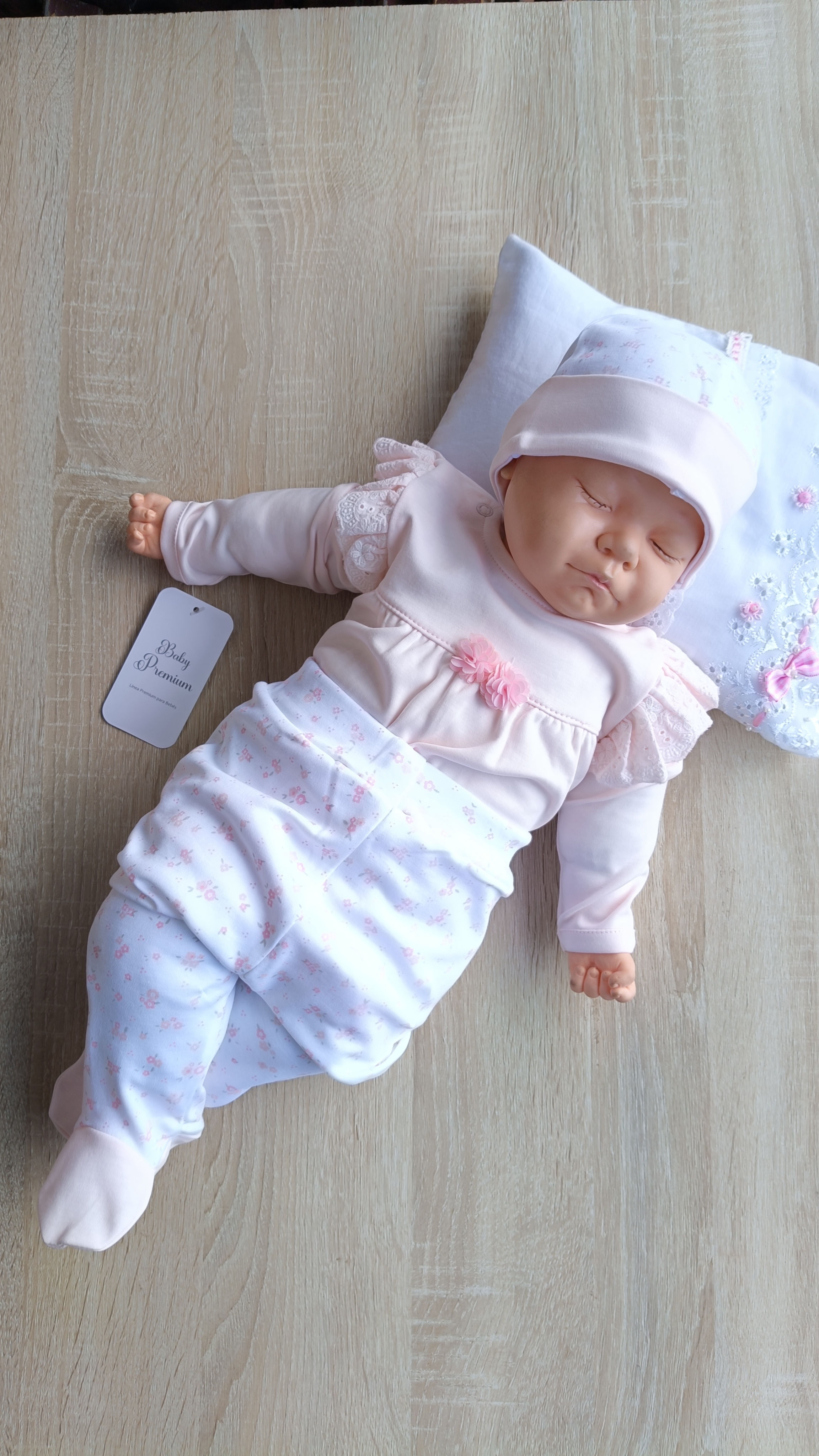 Conjunto Amanda Rosado/Blanco