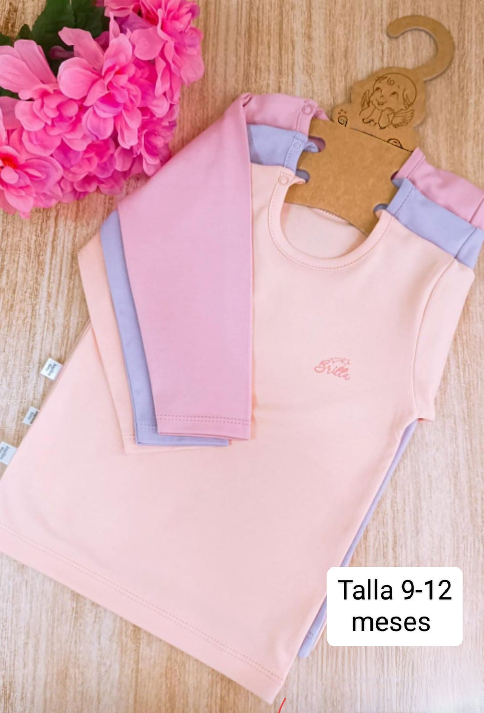 Miniatura: Pack polos niña 💯 algodón pima 