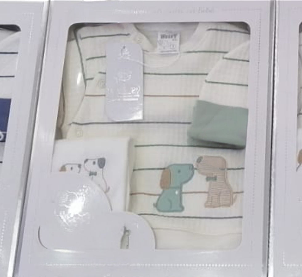 Miniatura: Conjunto Ron Gris/Blanco 