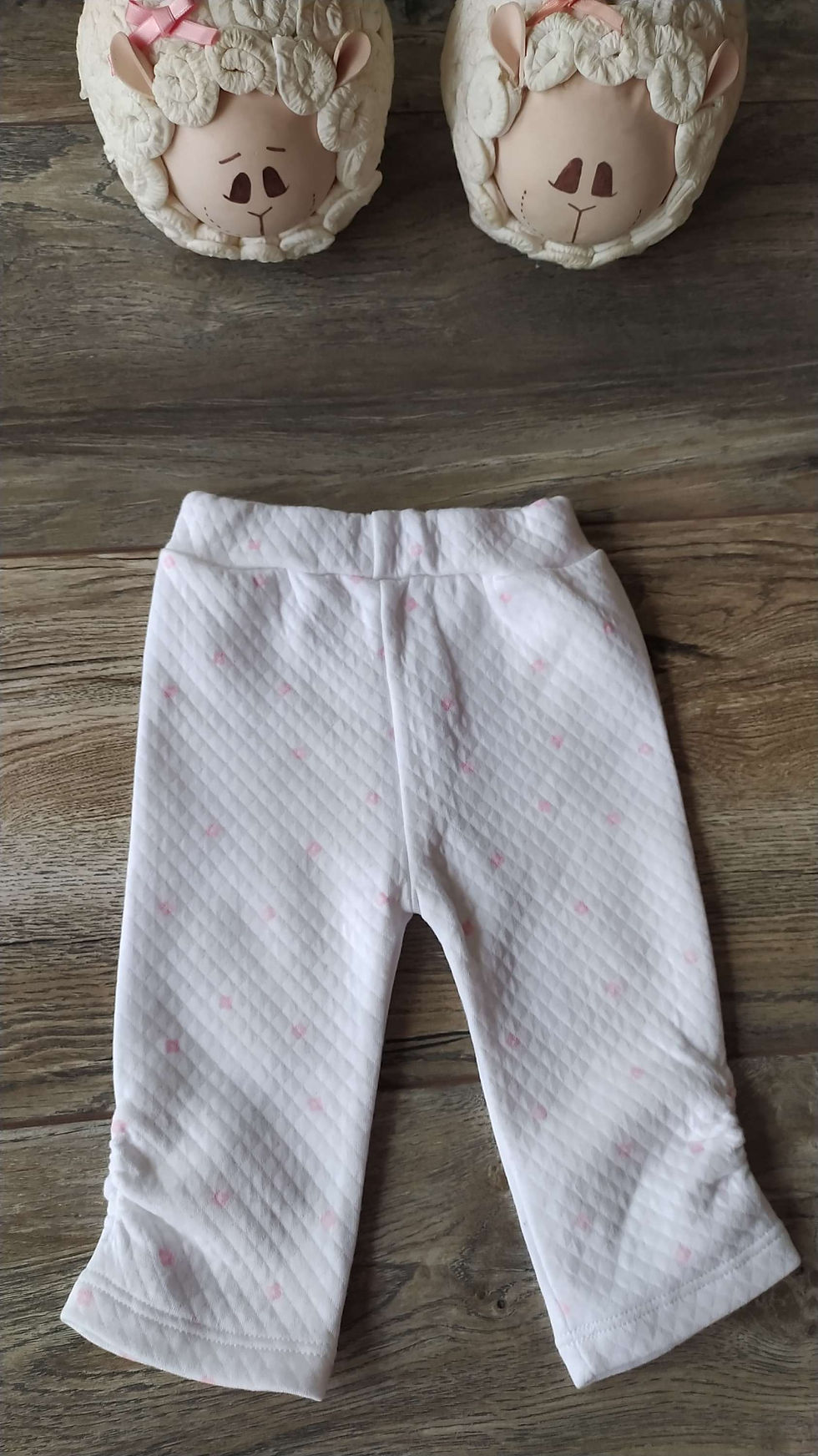 Miniatura: Conjunto Carlota Rosa y blanco 