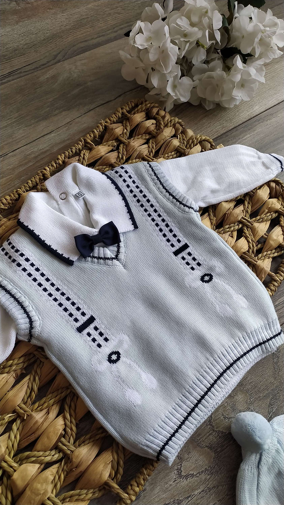 Miniatura: Conjunto Ignacio celeste y azul 