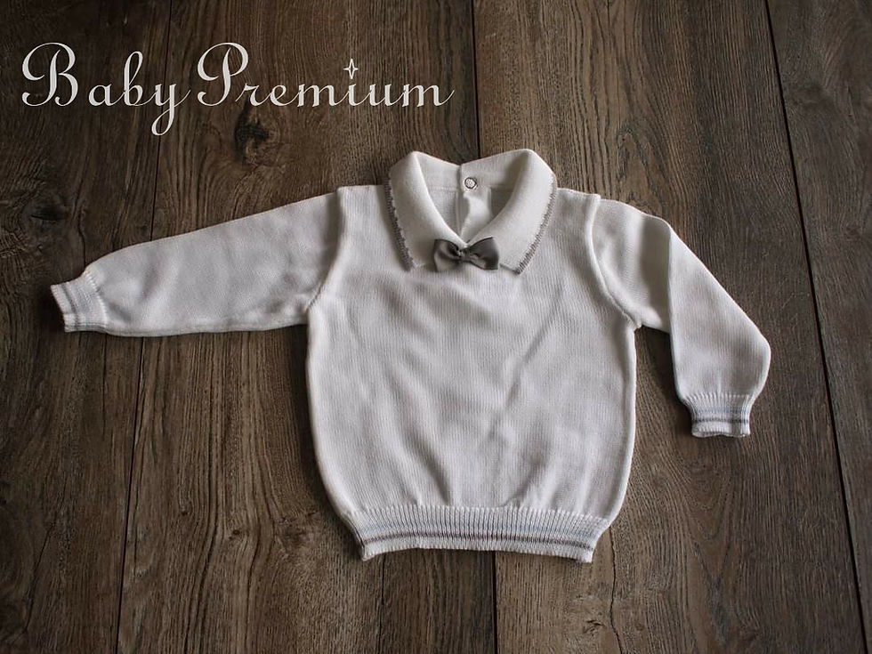 Miniatura: Conjunto Ignacio celeste y gris 
