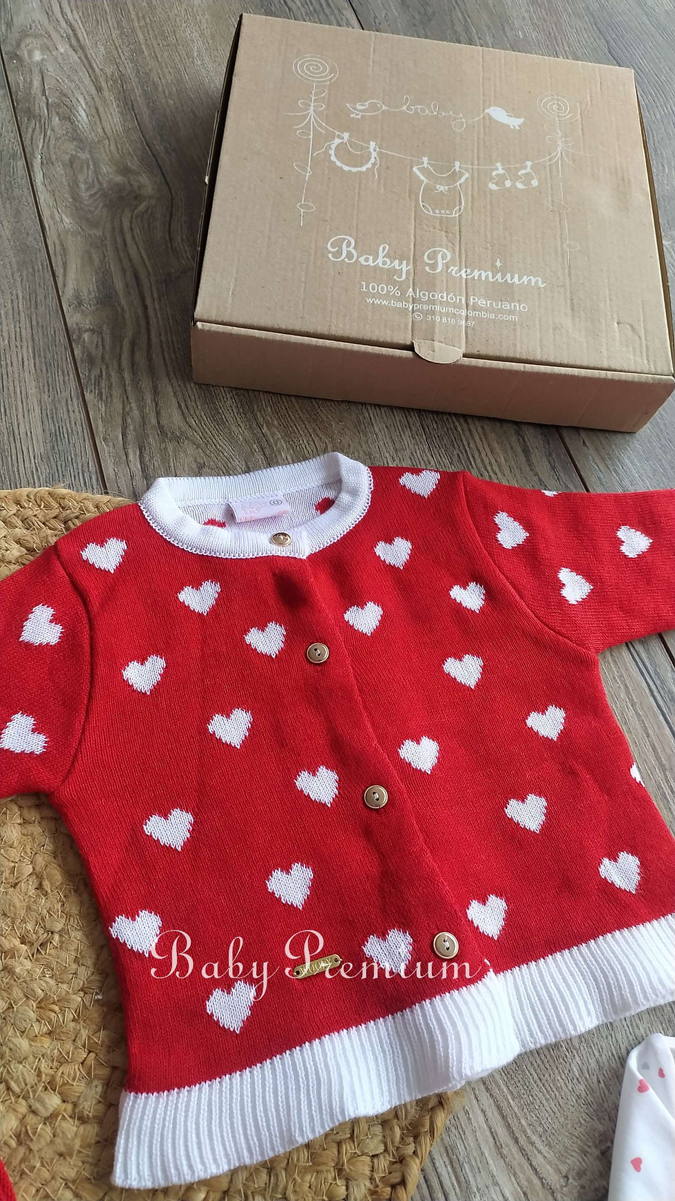 Miniatura: Conjunto corazoncito  Rojo  