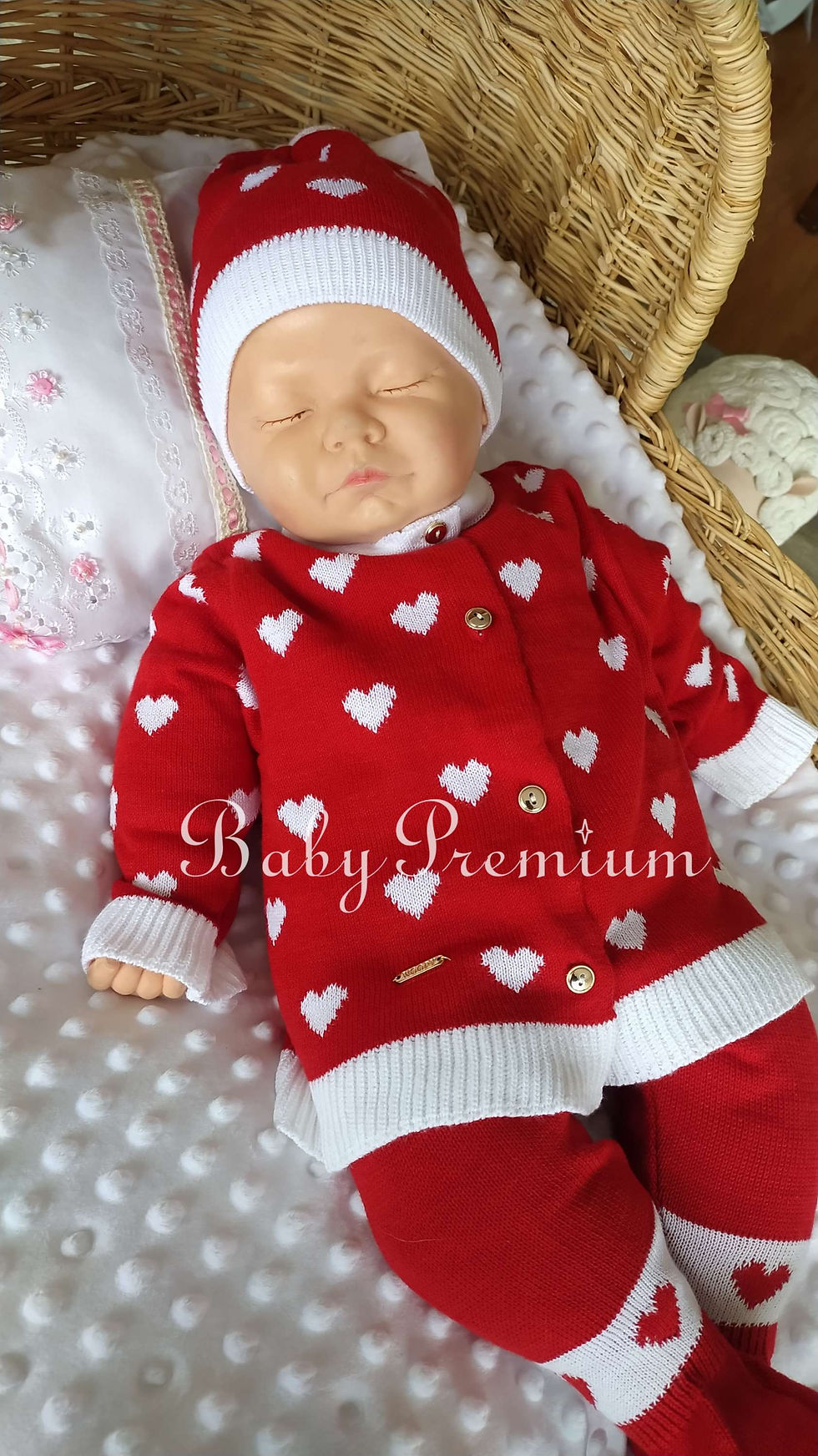 Miniatura: Conjunto corazoncito  Rojo  