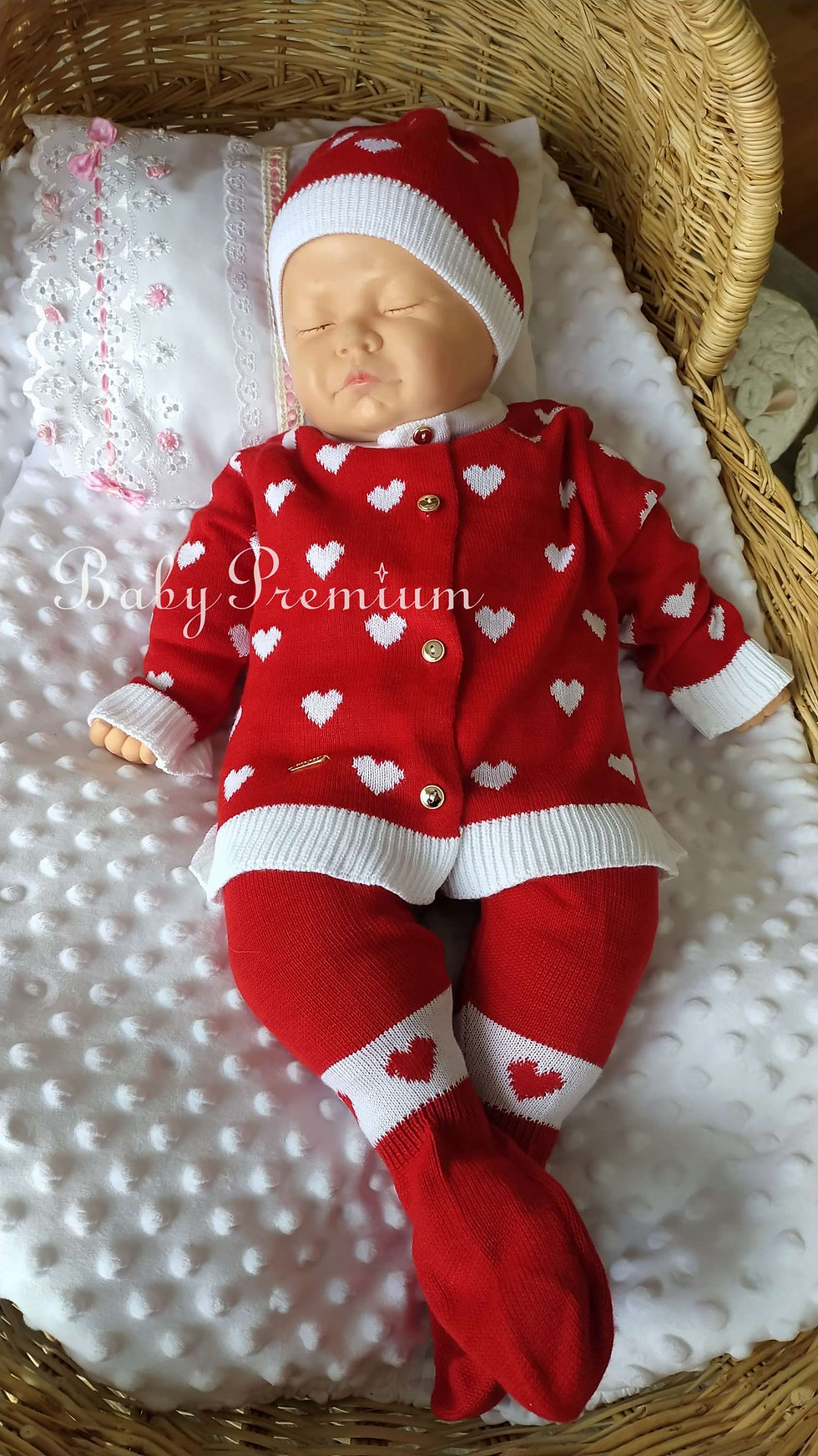 Miniatura: Conjunto corazoncito  Rojo  
