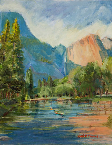 Merced River Rafters 16X20 Acrylic_50.jpg