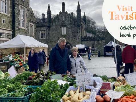 A celebration of local produce in Tavistock, Devon