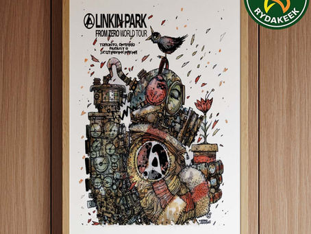 Linkin Park From Zero World Tour August 2025 Merch Poster – Must-Have Collectibles for Every Fan