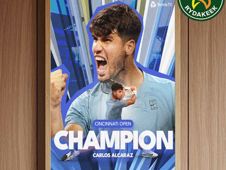 Carlos Alcaraz Merchandise: Celebrate the Cincinnati Open Champion 2025 in Style
