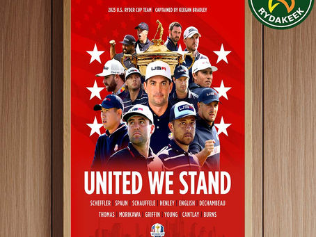 The US Ryder Cup Team 2025 Collection: Exclusive Posters & Apparel for Golf Fans
