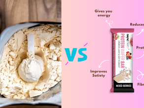 Protein Powder vs. Protein Bar: What's Best for Your Fitness Goals