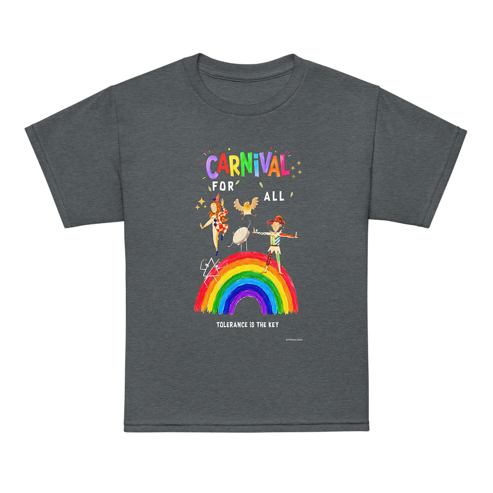 Miniatura: Carnival for All – Tolerance Is the Key Youth T-Shirt