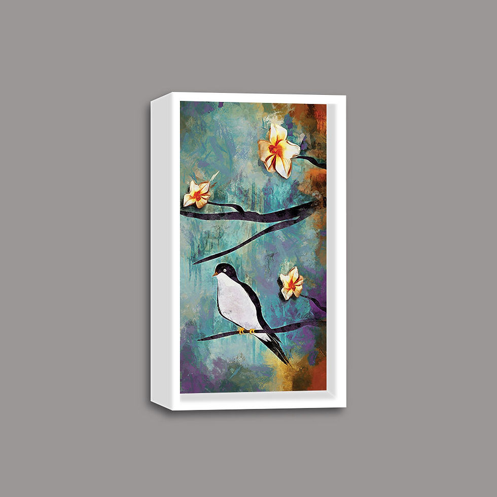 Miniatura: Aves en ramas 3