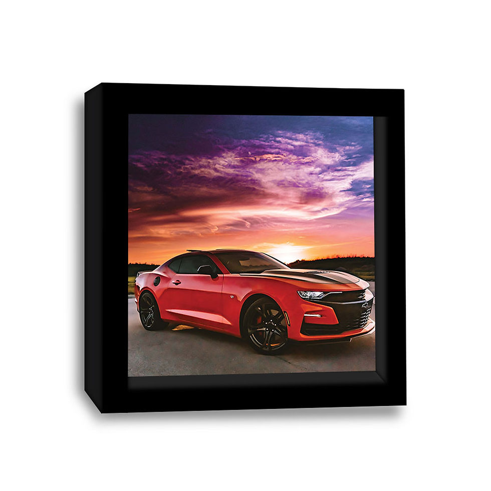 Miniatura: Camaro atardecer