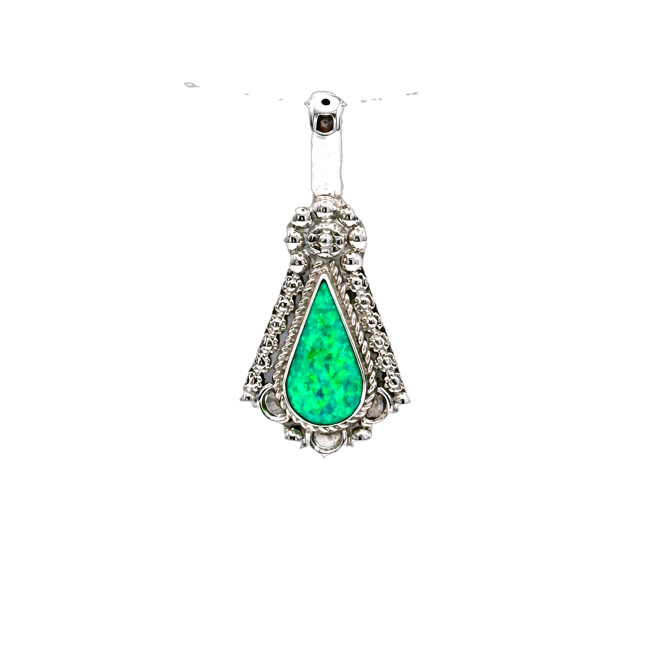 Sterling Silver Teardrop Pendant