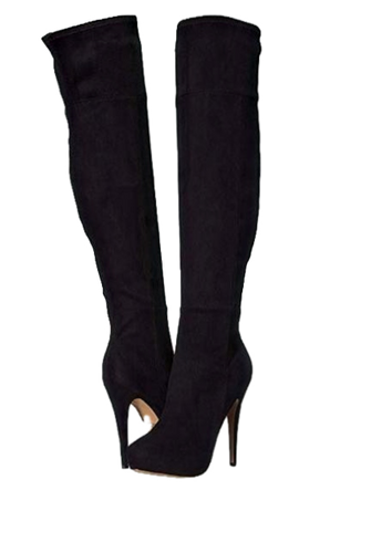 bebe boots over the knee