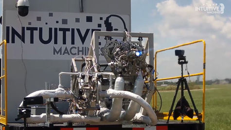 Nova-C Main Engine Test Keeps Houston in the Moon Race