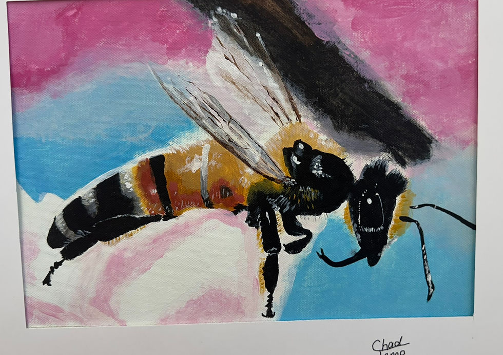 Wasp in Acrylic by Chad T