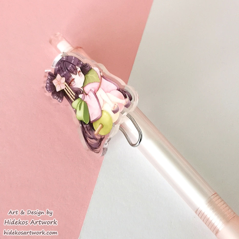 Miniaturbild: Hinami Chibi - Kugelschreiber mit Acrylcharm
