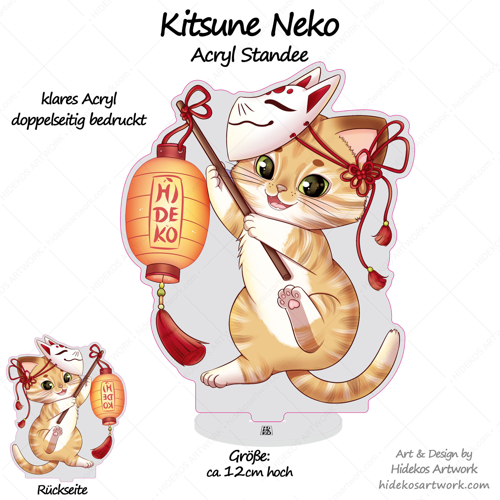 Kitsune Neko - Acryl Standee