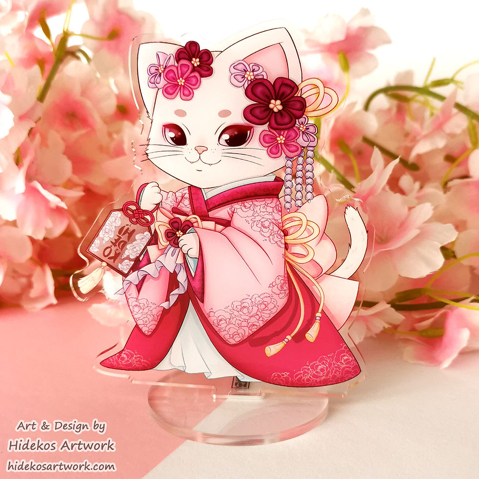 Miniaturbild: Kimono Neko - Acryl Standee