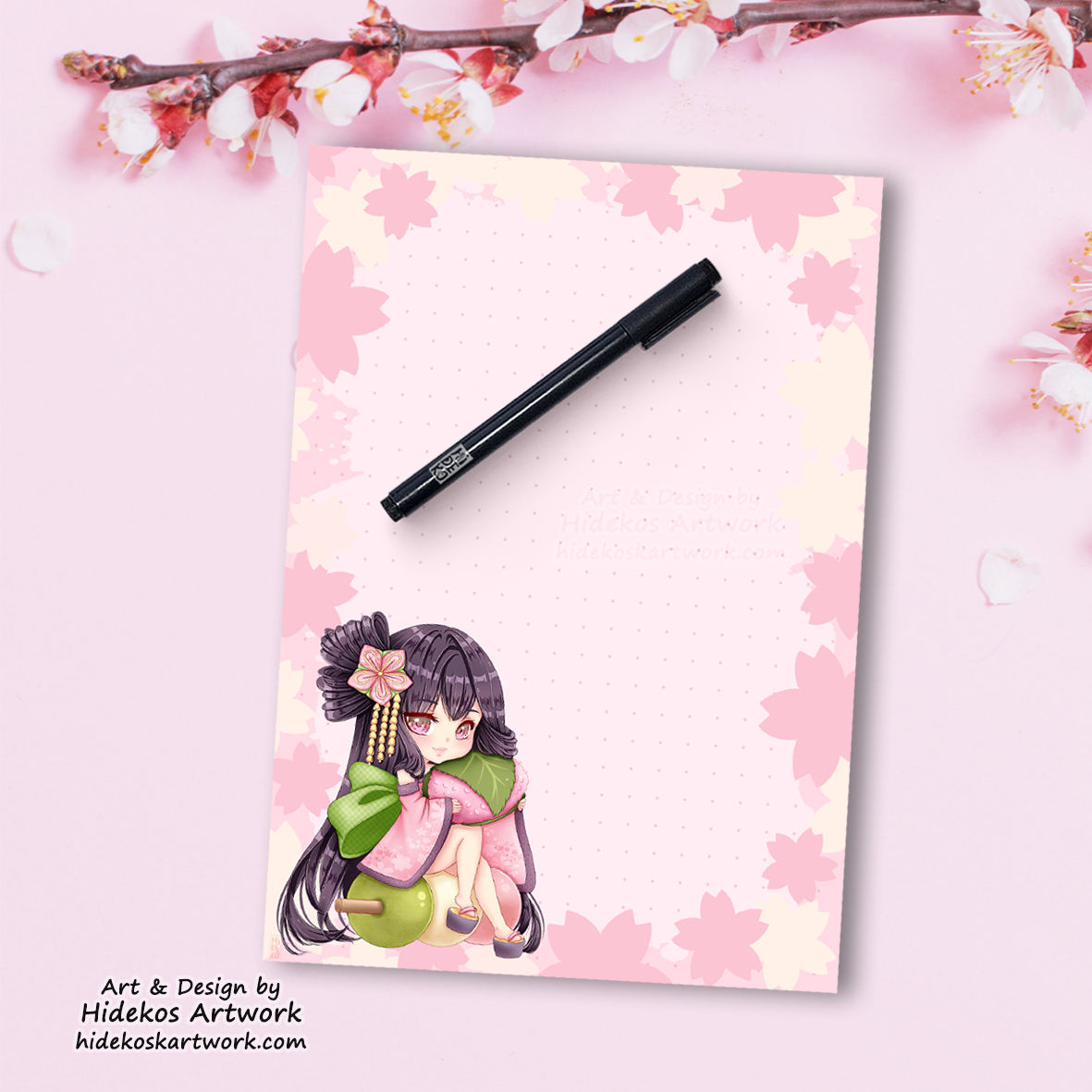 Hinami Chibi Notizblock A5