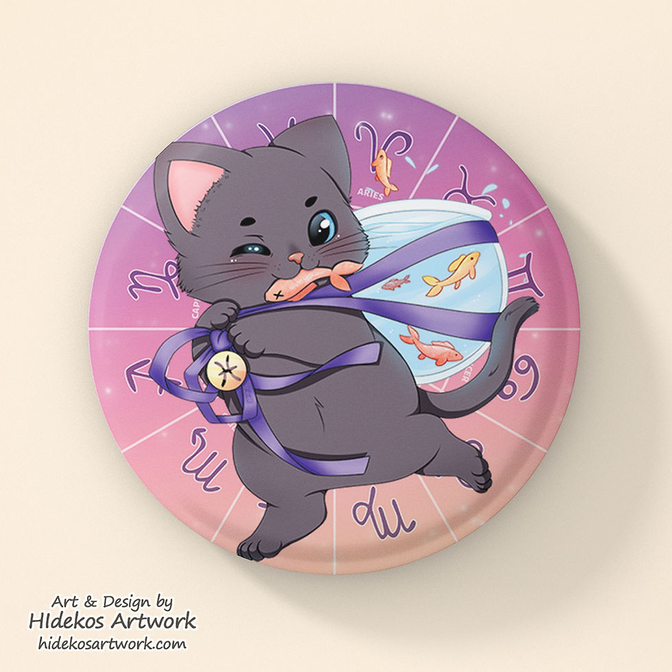 Miniaturbild: Sternzeichen Nekos - Magnet