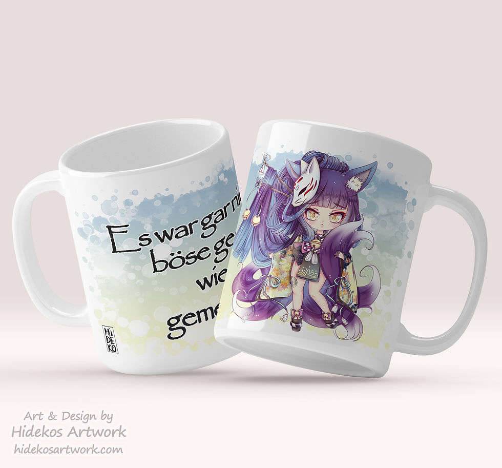 Tasse Kitsune Chibi Kyoko