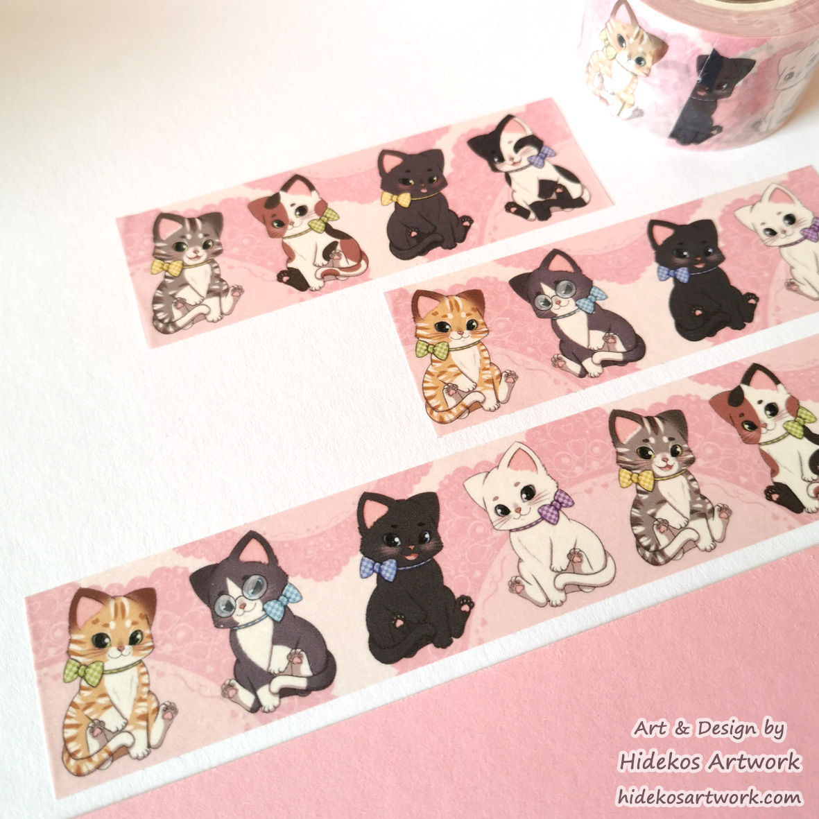 Hidekos Nekos - Washitape 3cm