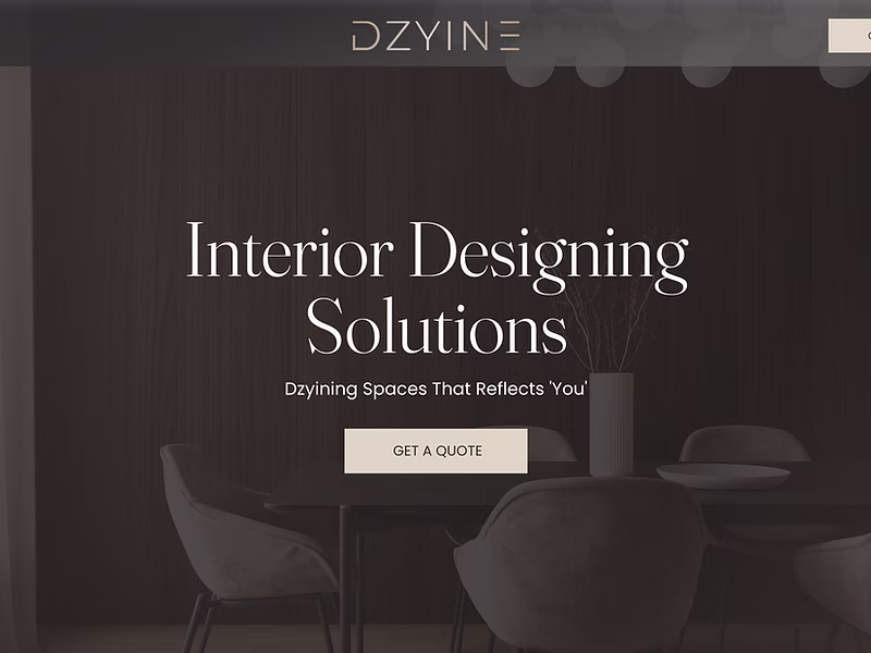 Residential interior image published by Dzyine Interiors