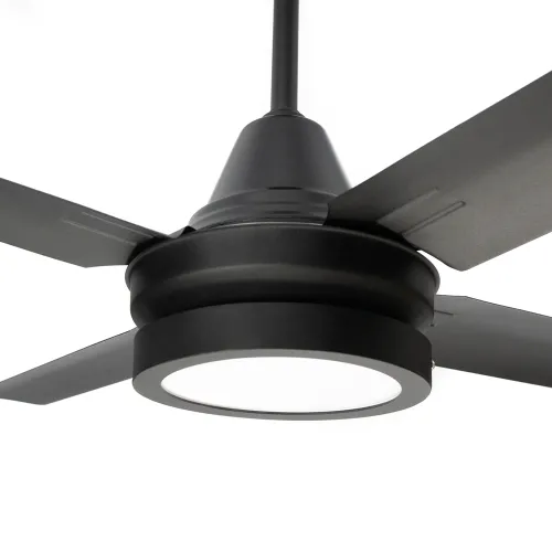 Ventilador de techo con plafón LED