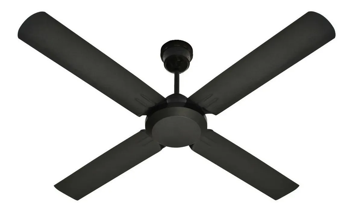 Ventilador de techo negro