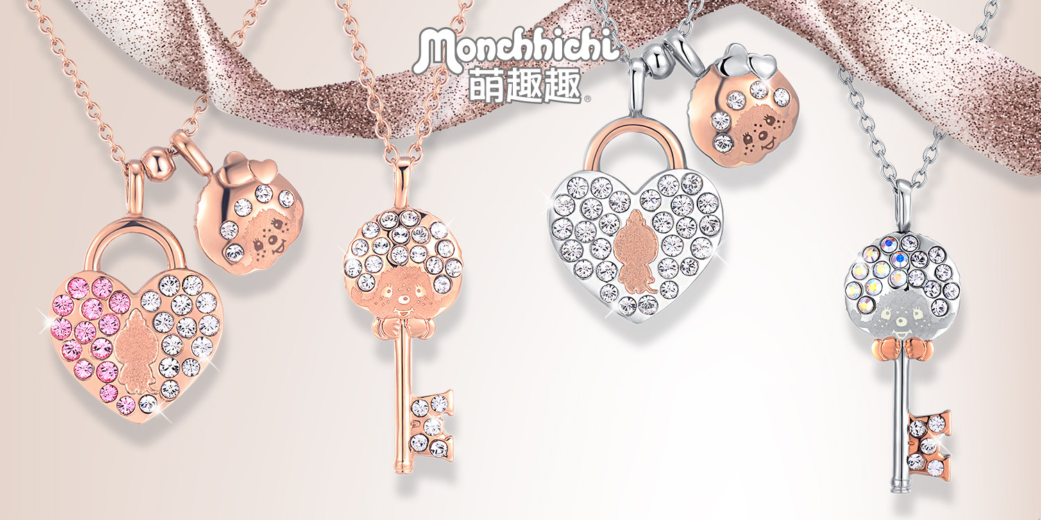 スワロフスキーモンチッチネックレスCHICK