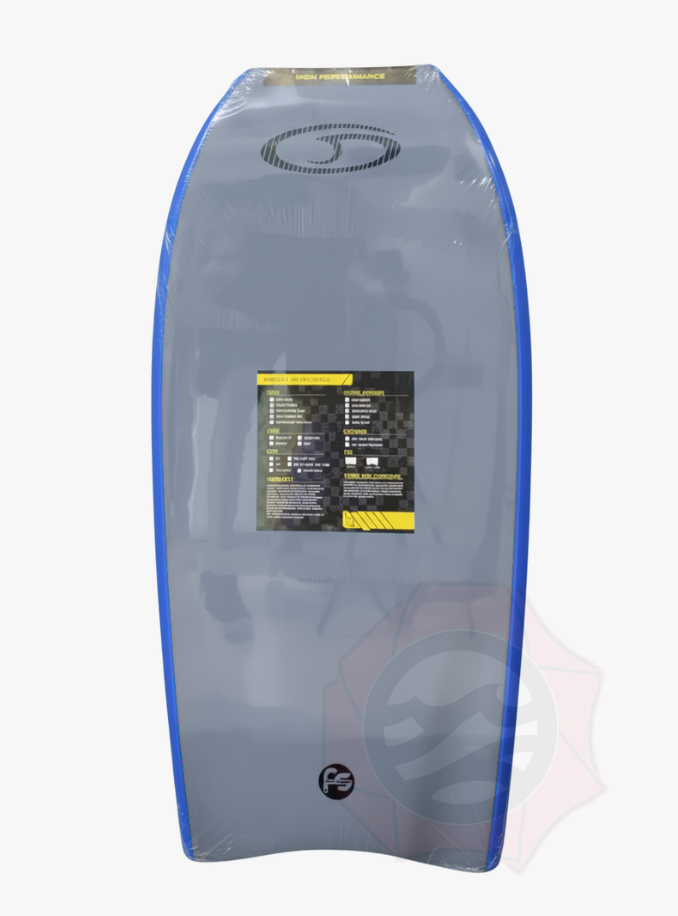 Miniatura: Bodyboard Genesis | Modelo GSX | Azul Royal-Cinza | Crescent Tail
