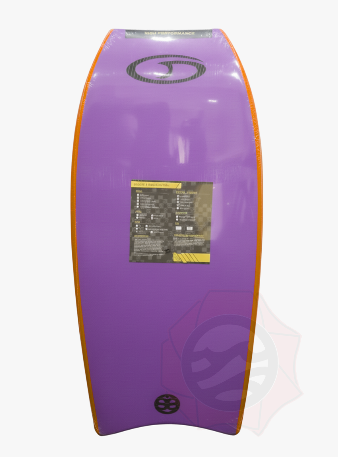Miniatura: Bodyboard Genesis | STR  Roberto Bruno | Laranja-Roxo | Crescent Tail