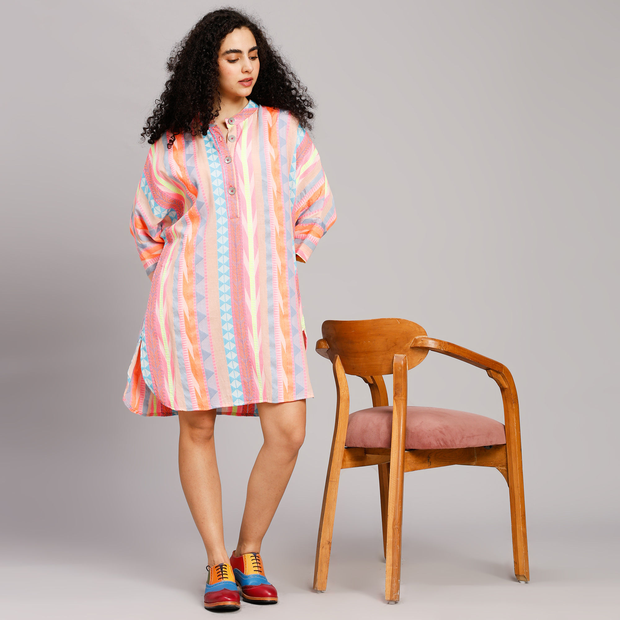 Cotton Multicolor Kurta