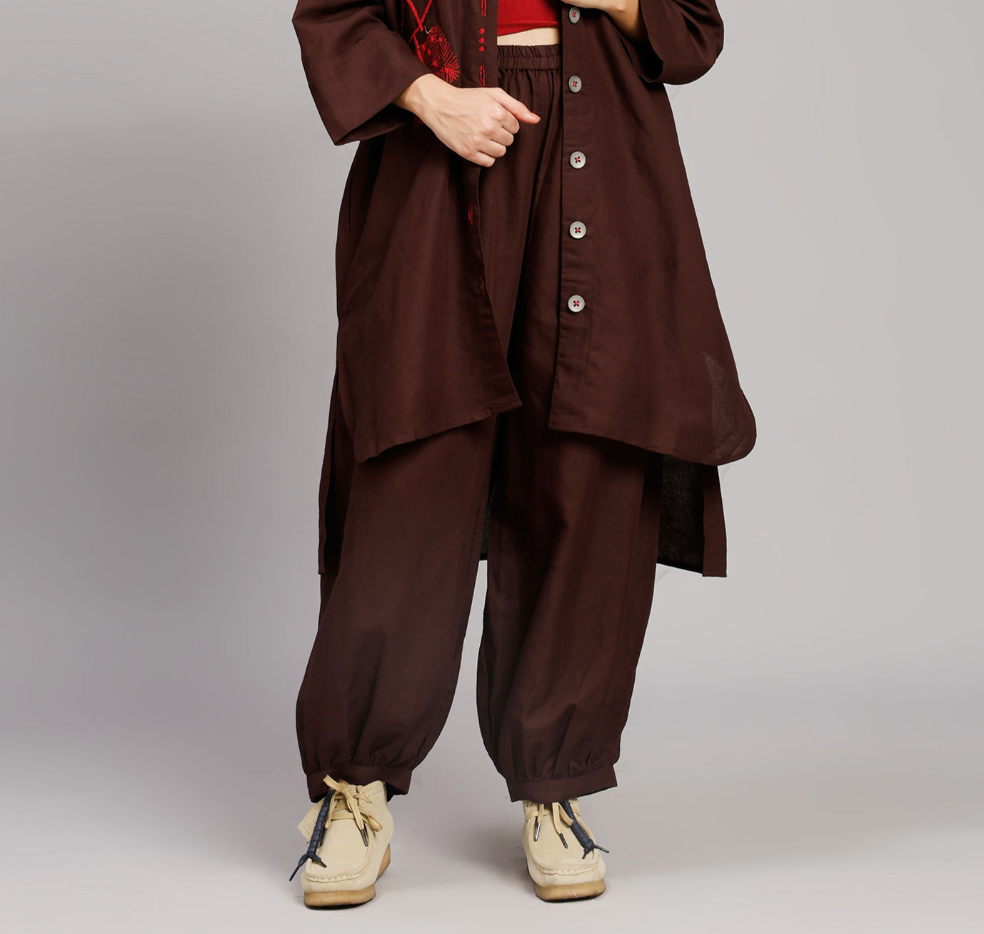 Linen Cotton Monsoon Balloon Trouser