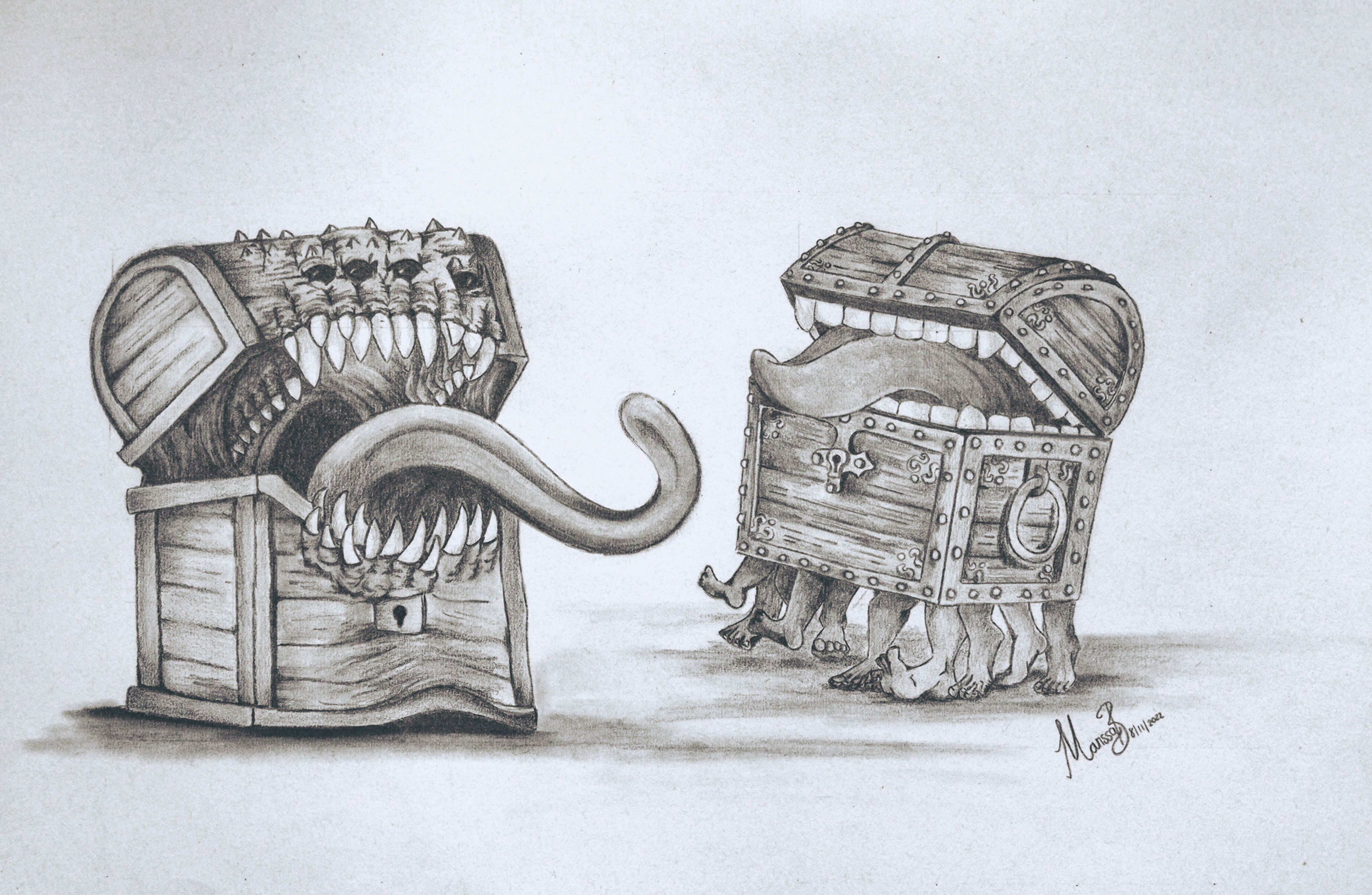 The Luggage Meets a Mimic