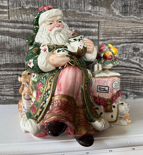 Fitz & Floyd Porcelain Santa Cookie Jar.jpg