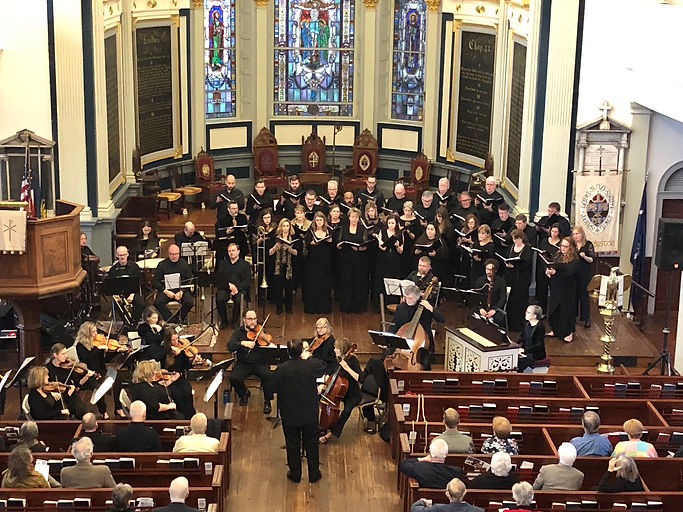 KCP and The North Carolina Baroque Orchestra performing Handel's "Israel in Egypt" - Charleston, SC, March 2019
