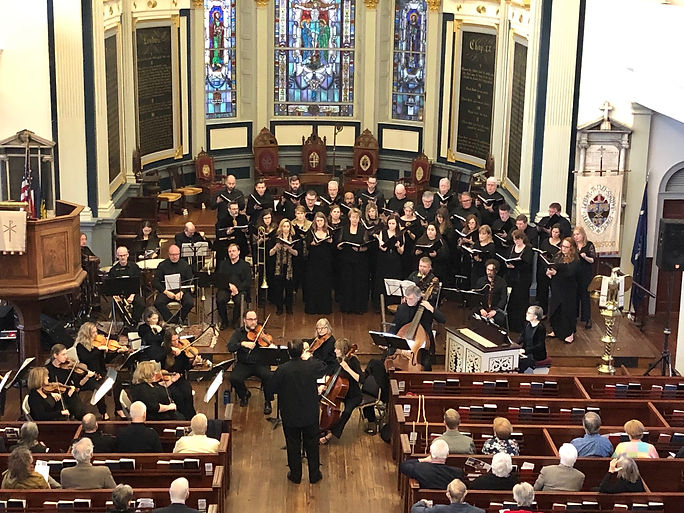 KCP and The North Carolina Baroque Orchestra performing Handel's "Israel in Egypt" - Charleston, SC, March 2019