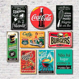 Placas decorativas