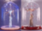 living-snowglobe- spectacle danse boule