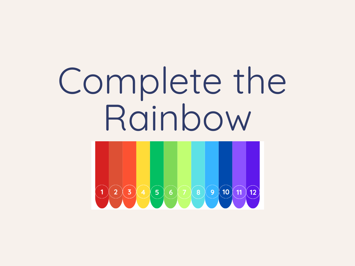 Complete The Rainbow