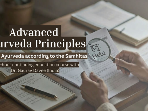         Advanced Ayurveda Principles 