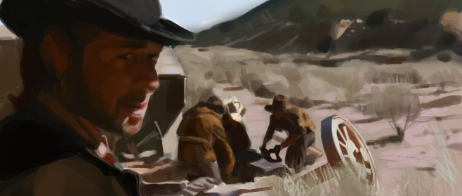 Color, composition study