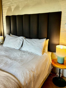 Black headboard