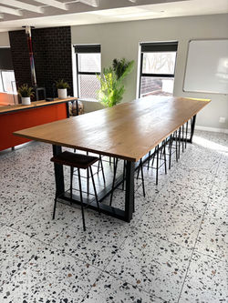 5m long boardroom table