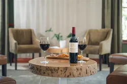 Live edge side coffee table