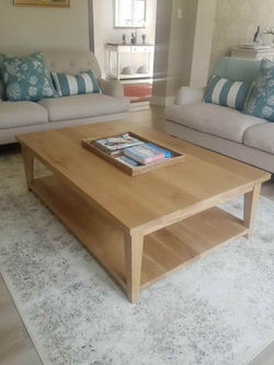 Oak coffee table